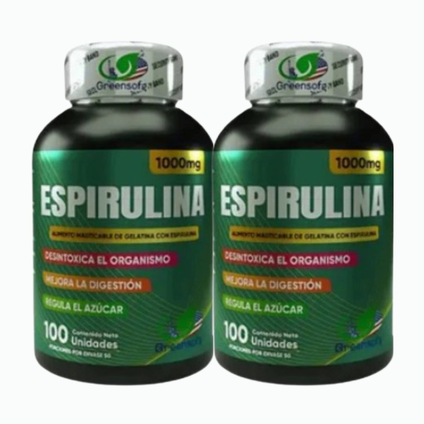 Combo x2 Espirulina Superalimento