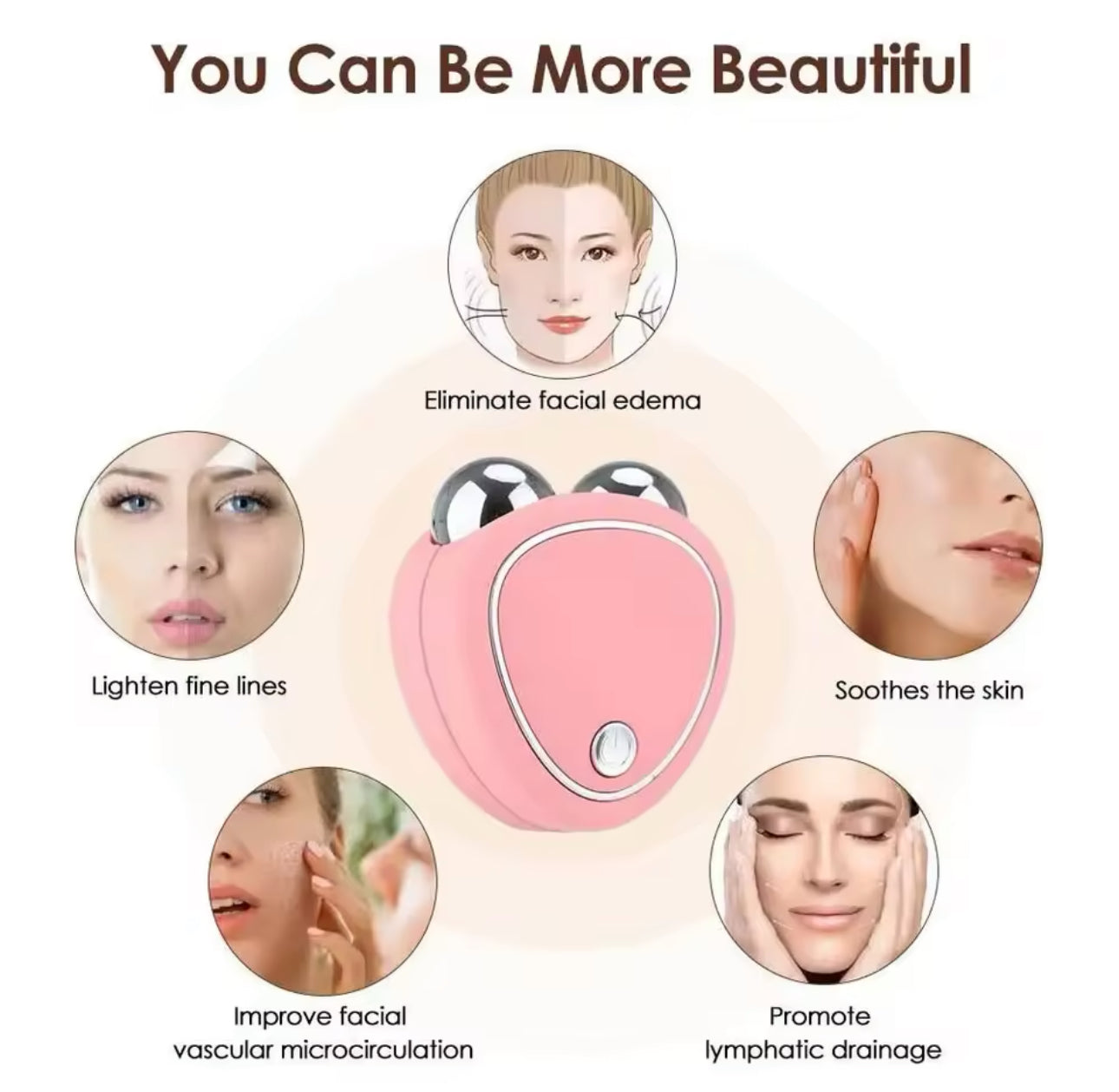 MASAJEADOR FACIAL MICROCORRIENTE EMS