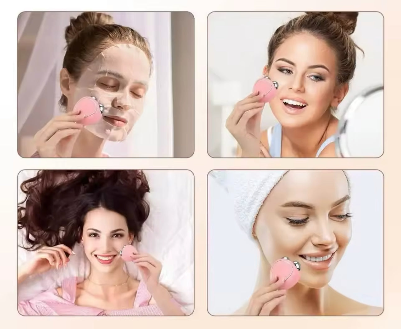 MASAJEADOR FACIAL MICROCORRIENTE EMS
