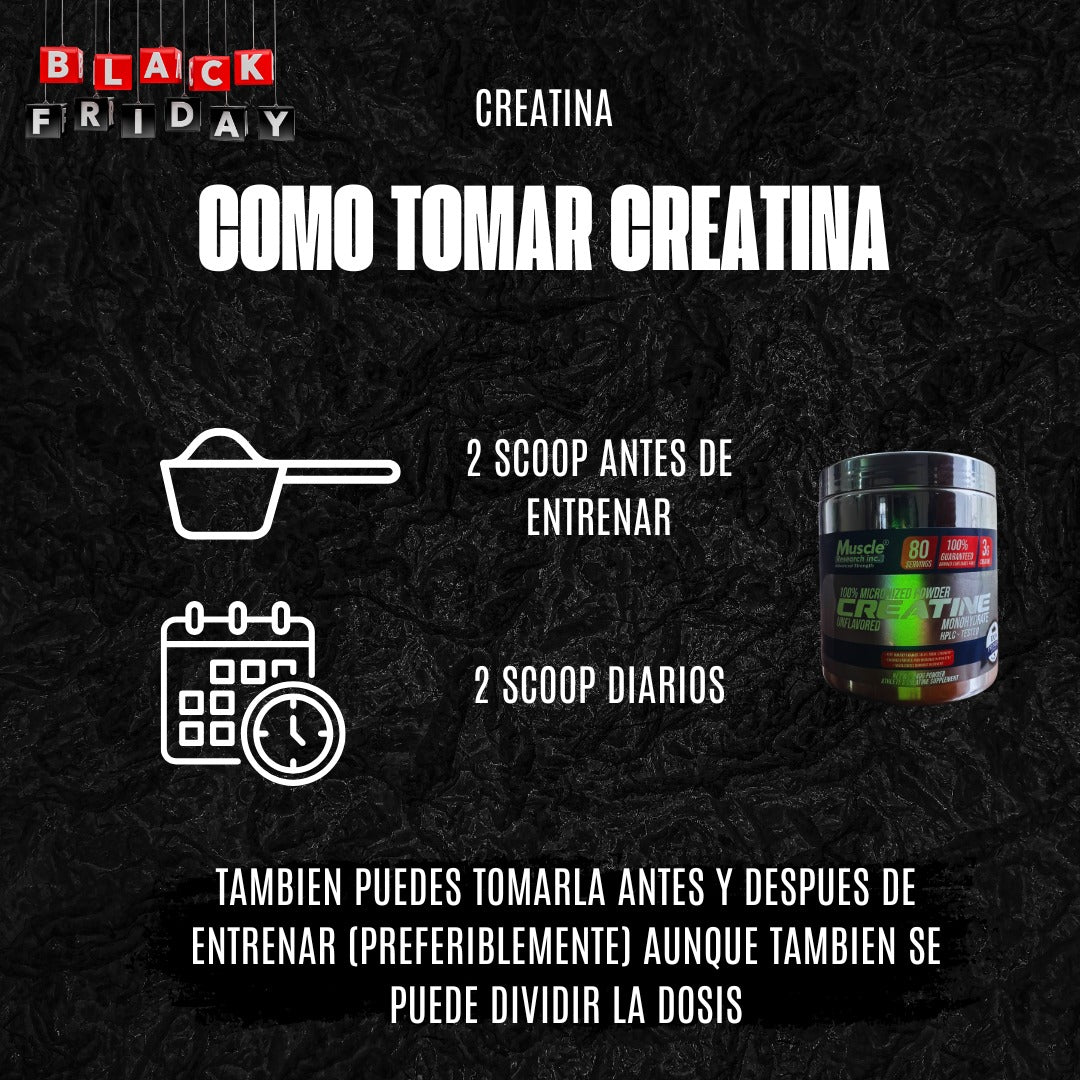 INCREÍBLE ENERGIA + FUERZA CREATINA MONOHIDRATADA