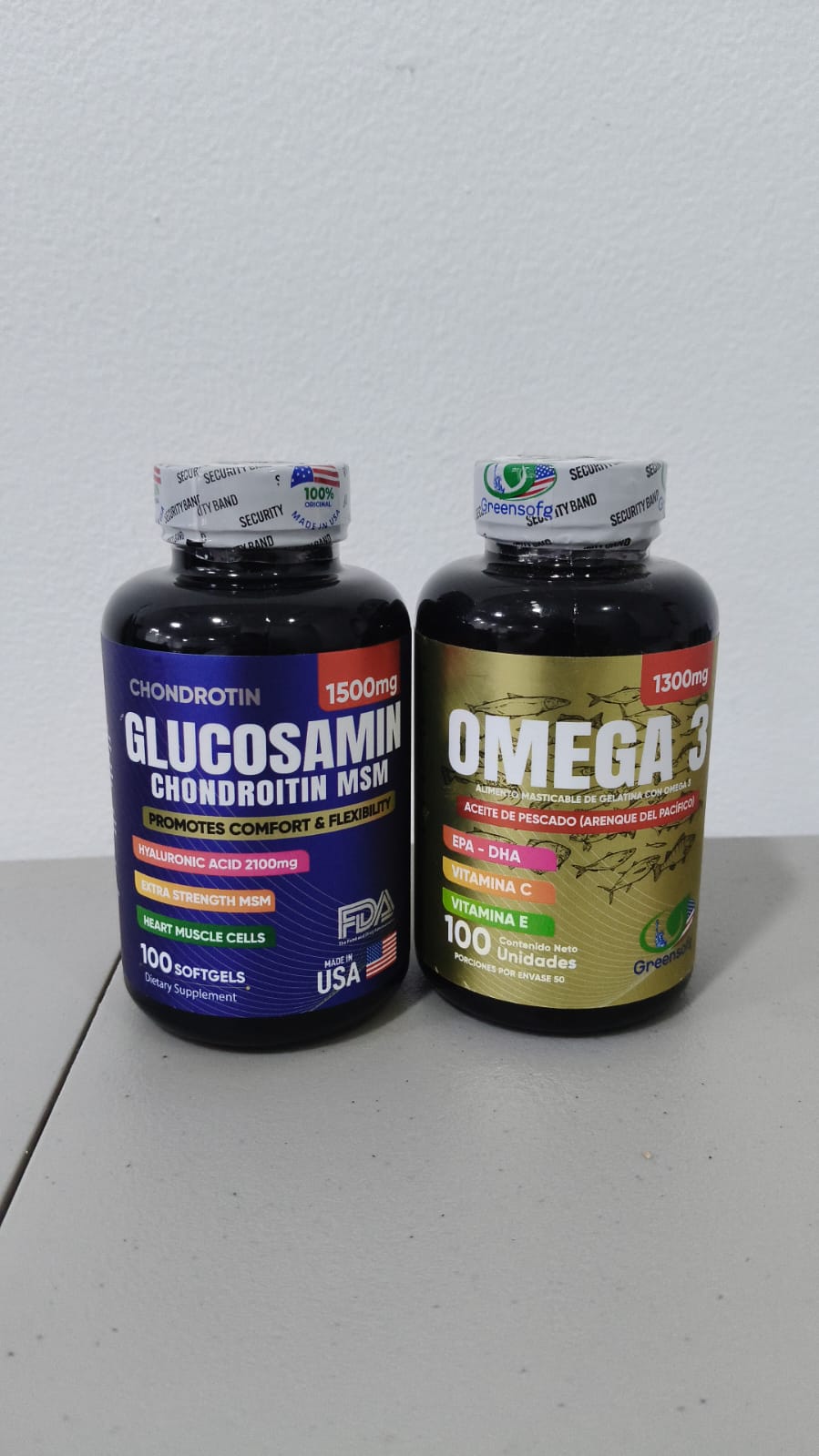 RECUPERA TU MOVILIDAD GLUCOSAMINA + CONDROITINA + OMEGA 3  X2 CAP