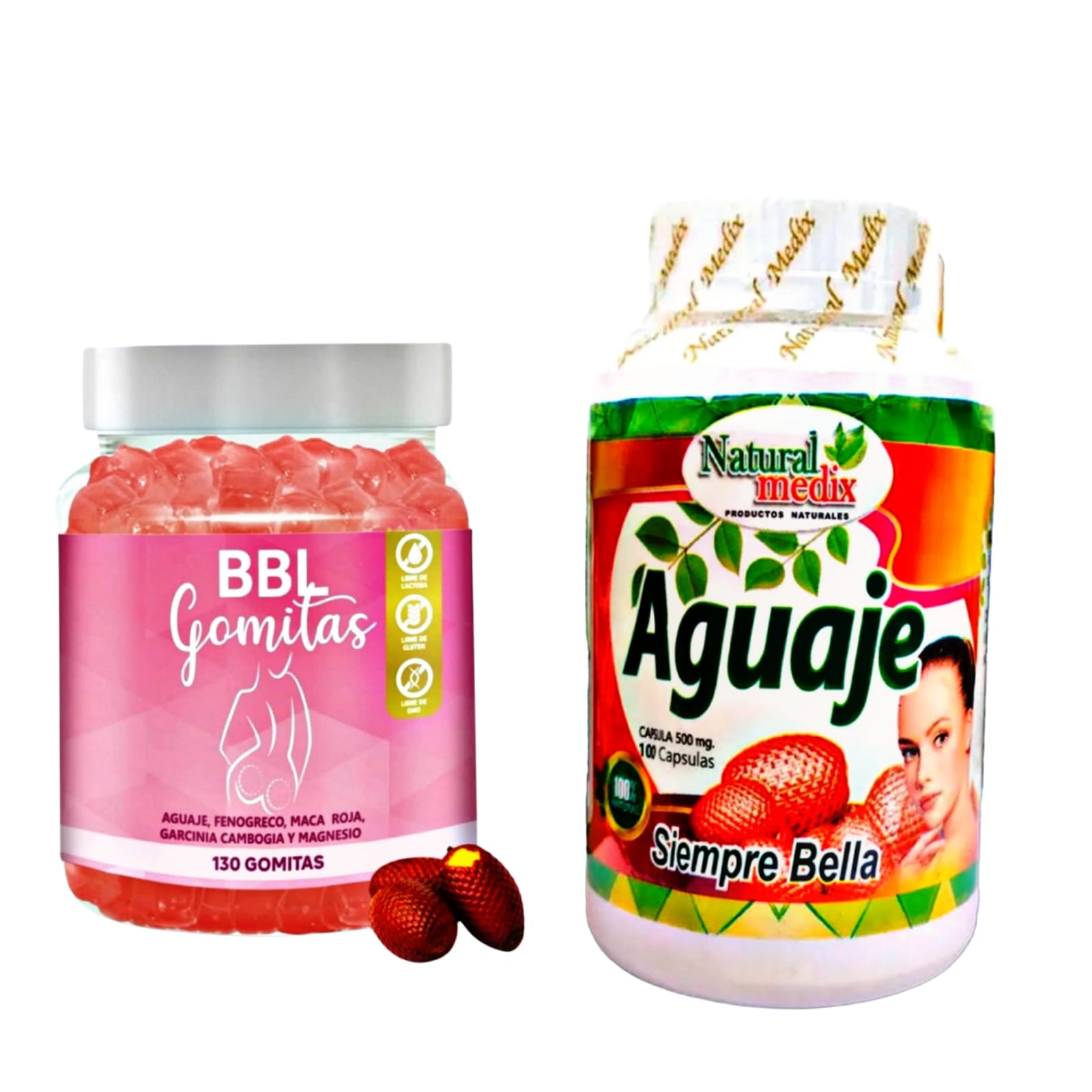 COMBO GOMITAS BB + AGUAPE SIEMPRE BELLA X2