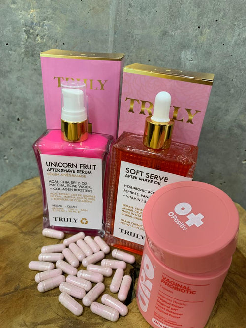 COMBO ACEITE TRULY + SERUM HIDRATANTE + URO CÁPSULAS X3