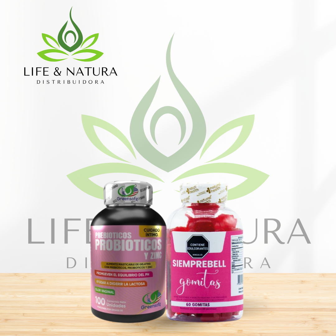 AUMENTA GLÚTEOS BUSTOS PIERNAS Y CADERAS COMBO BBL + PROBIÓTICOS X2