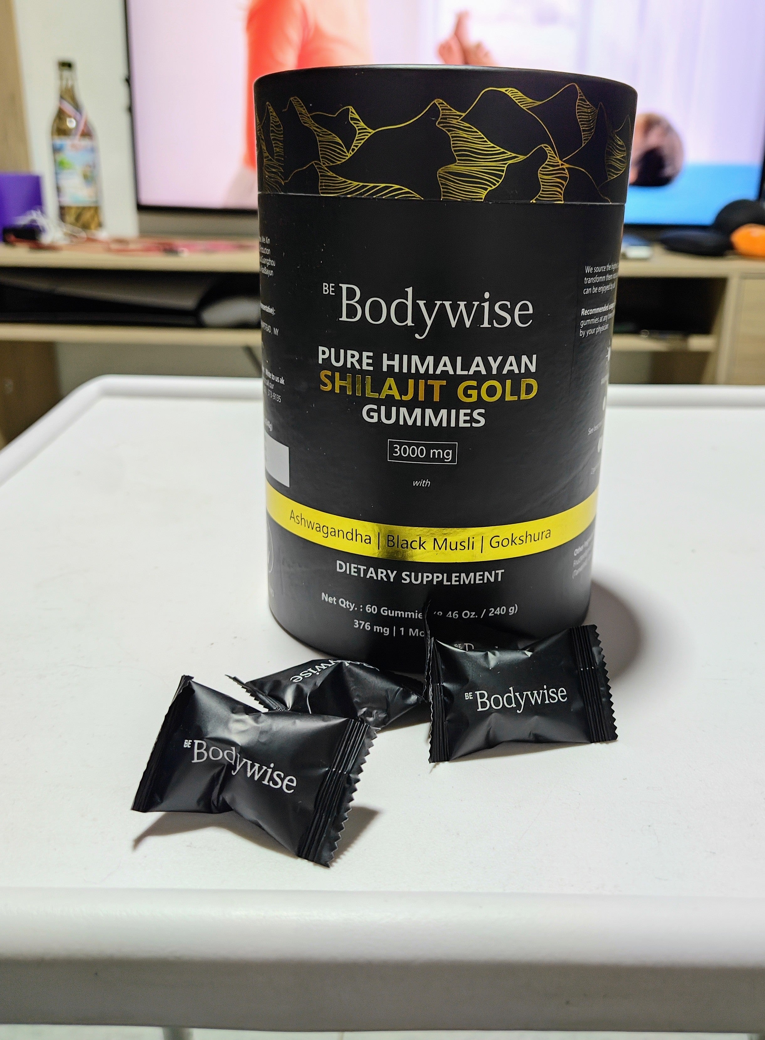 POTENCIA Y VITALIDAD ASWAGANDHA + SHILAJIT GOMITAS