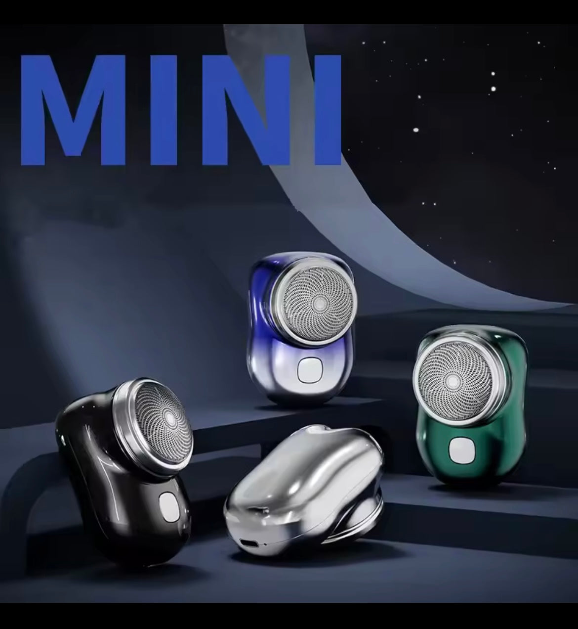 MINI AFEITADORA ELECTRICA HOMBRE PORTATIL - OFERTA