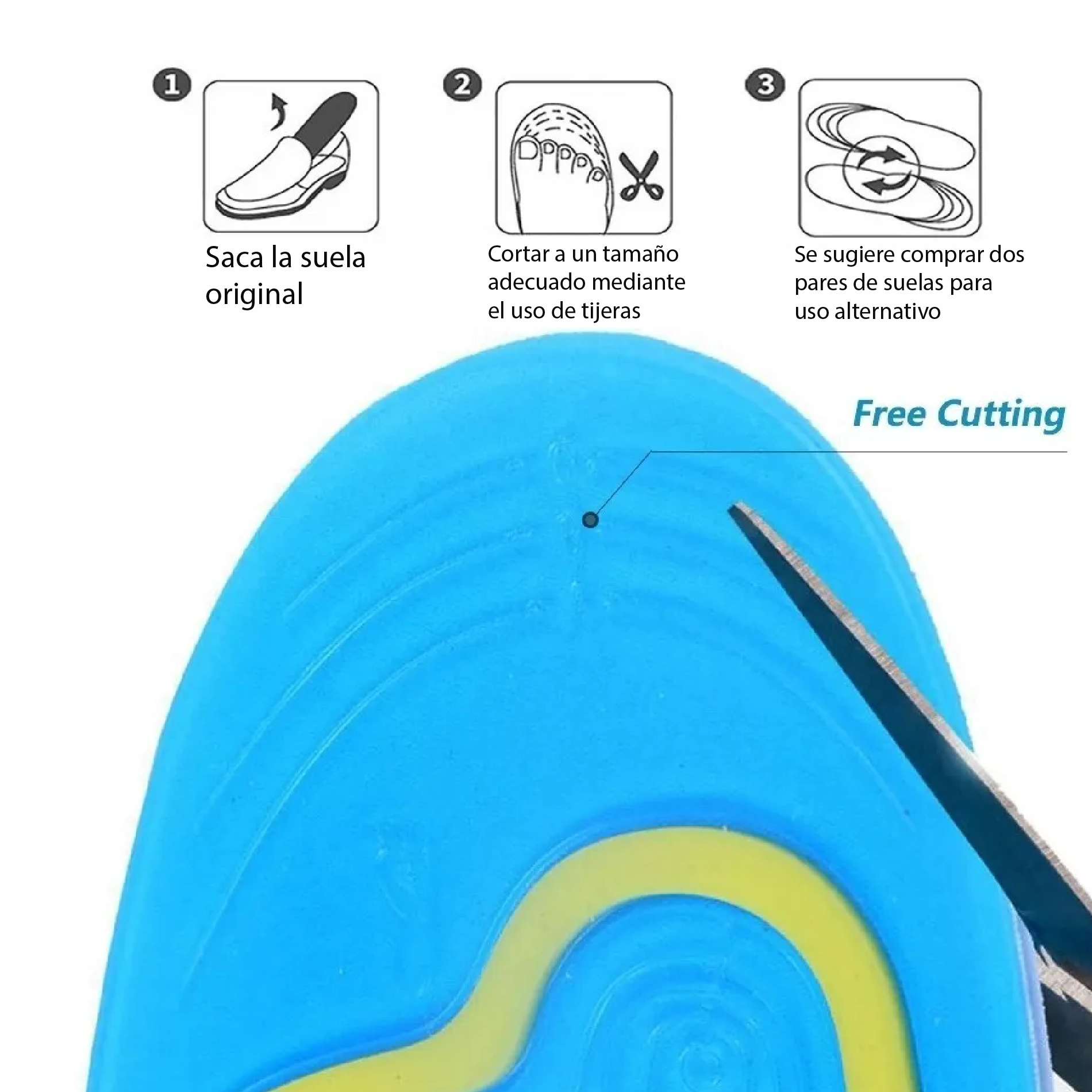 PLANTILLAS ORTOPÉDICAS GEL ACTIV UNISEX - OFERTA