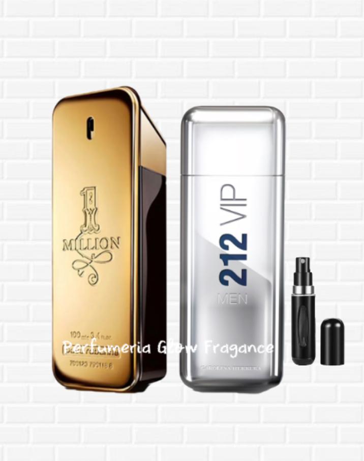 Combo x2 One Million + 212 Vip Men
