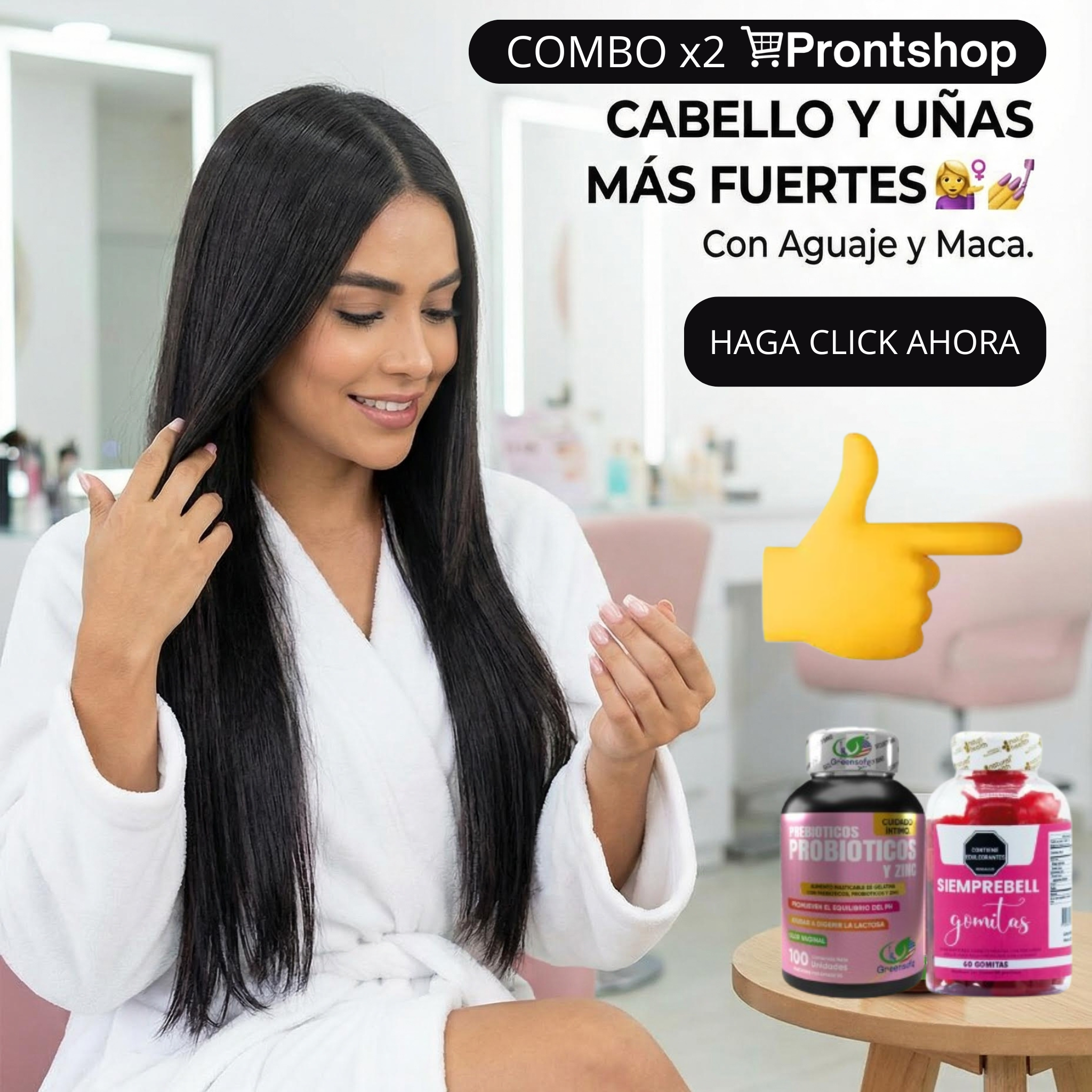 Combo x2 Potencia Glúteos Bustos y Piernas