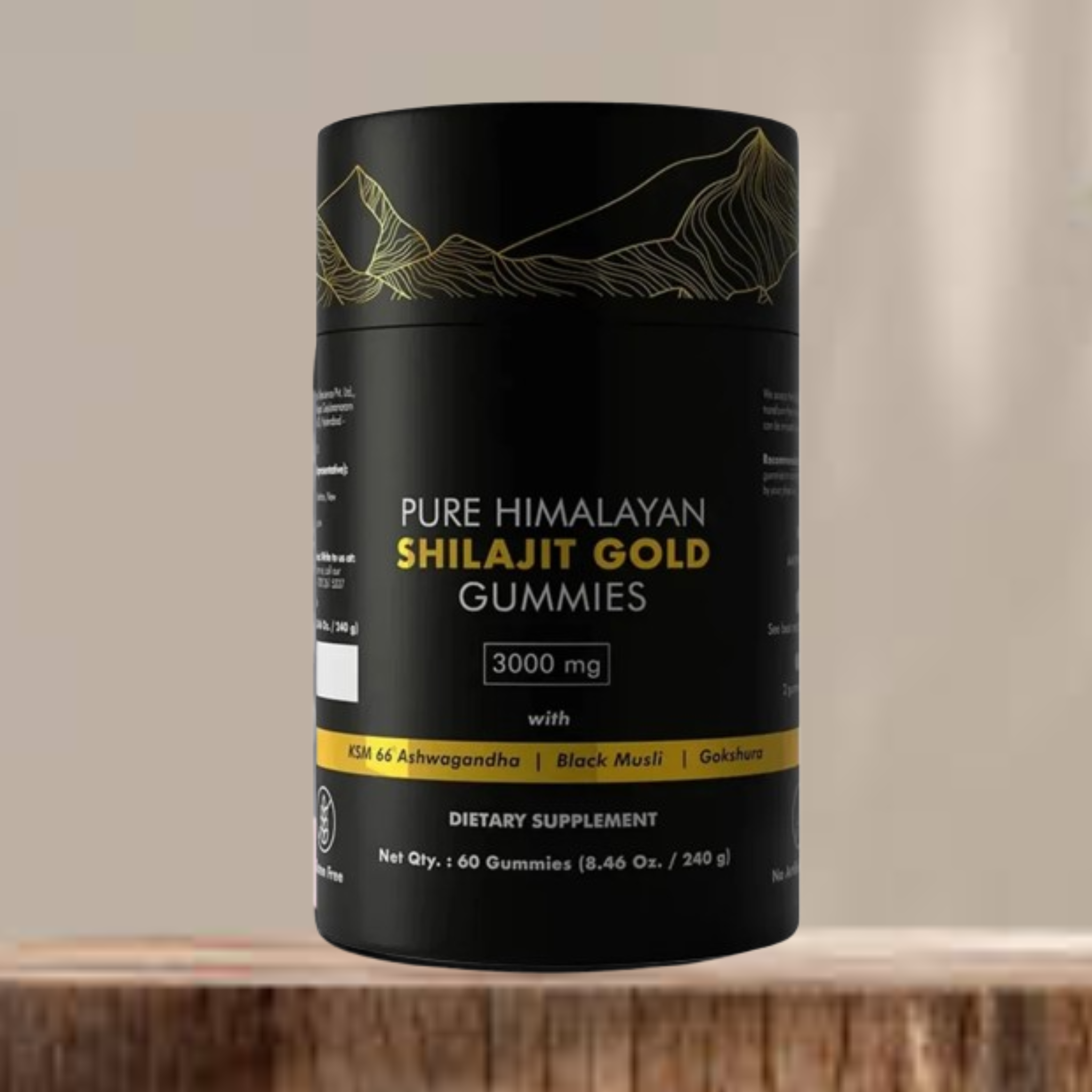 Gomitas Ashwagandha + Shilajit