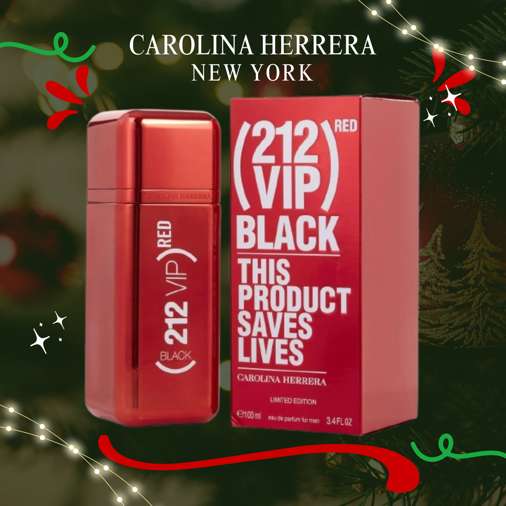 Perfume 212 Vip Red Black