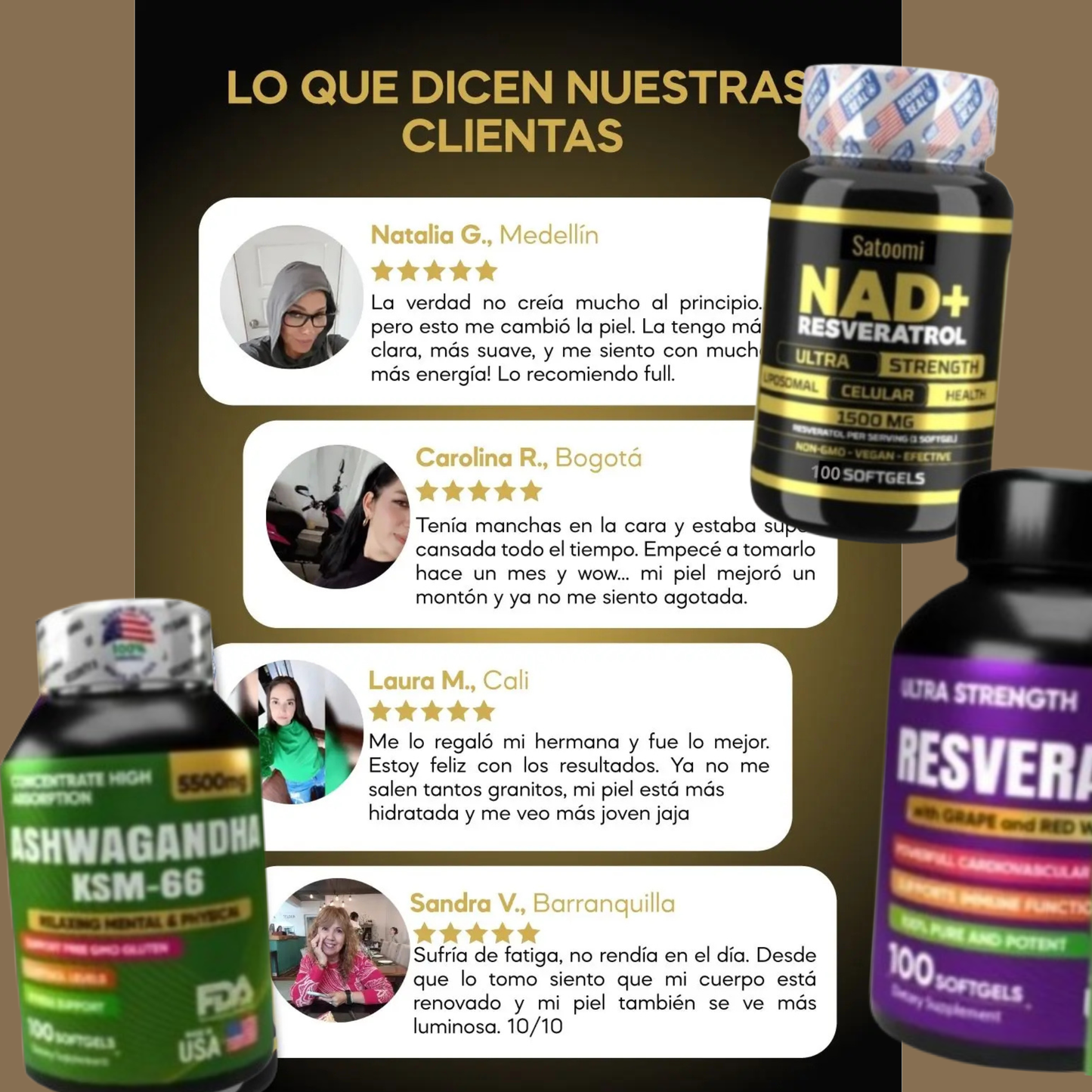 Combo x3 Transforma tu vida con la molécula que activa tu energía celular 💊