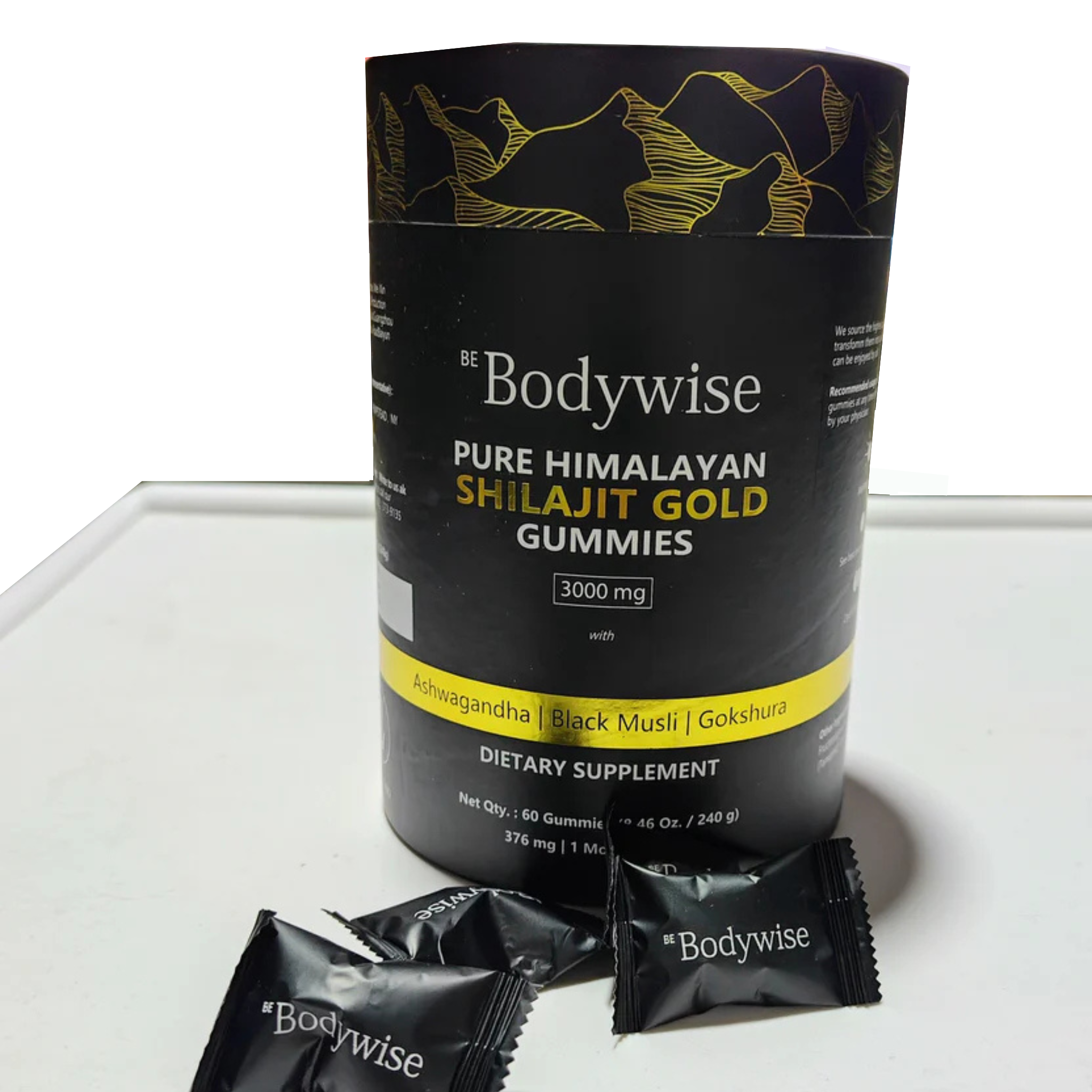 Combo x2 Gomitas Ashwagandha + Shilajit Gold