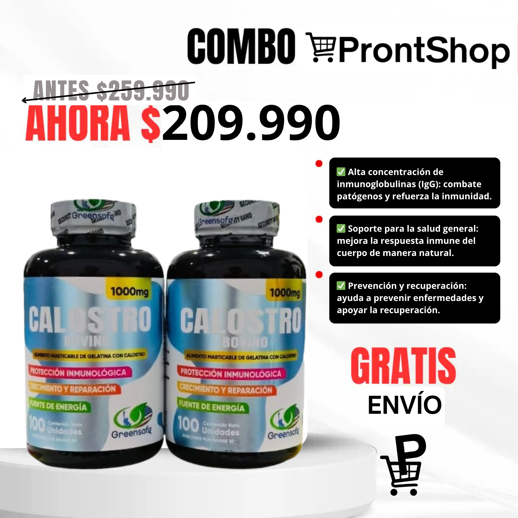 Combo x2 Recuperación Digestiva