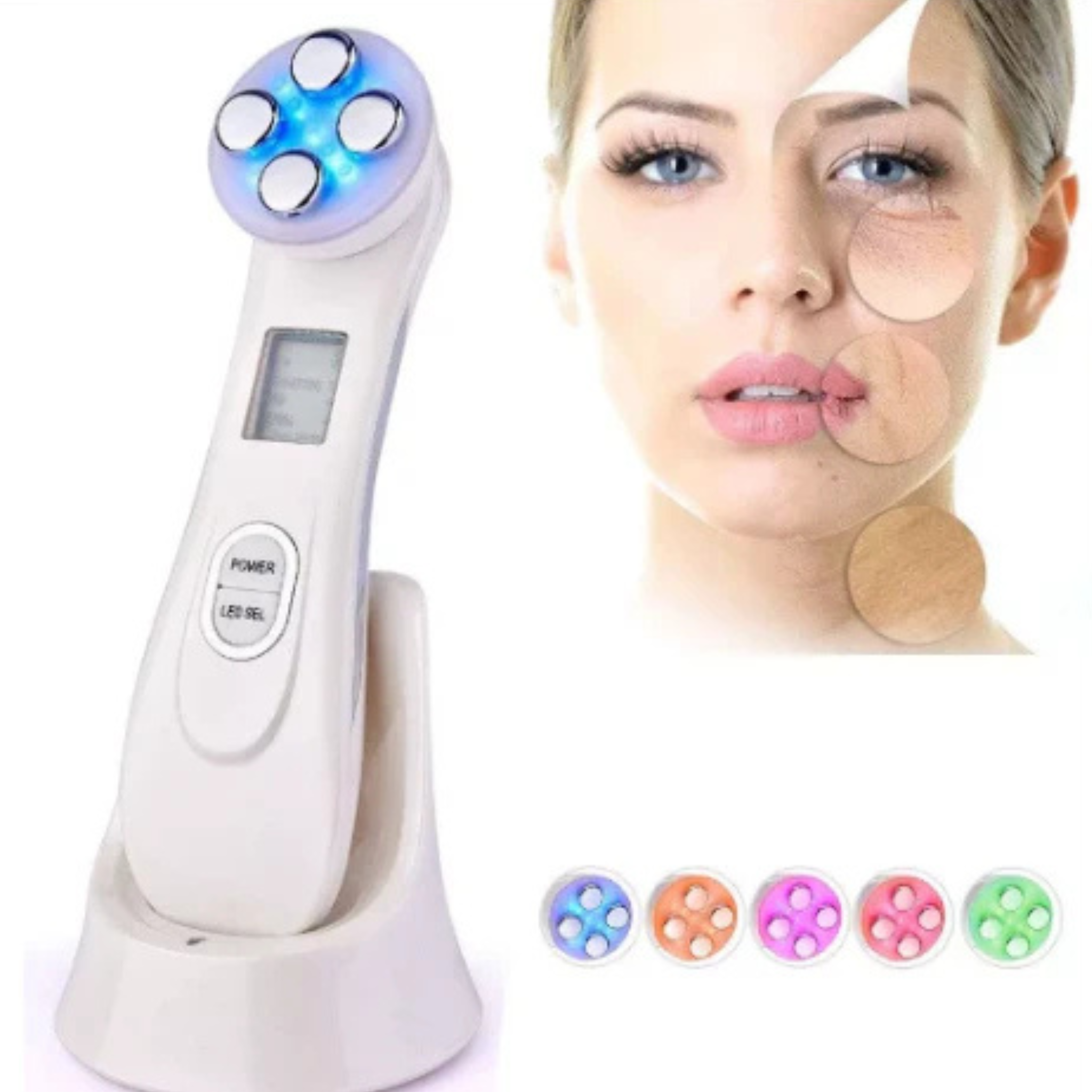 Radiofrecuencia Facial + Gel Conductor