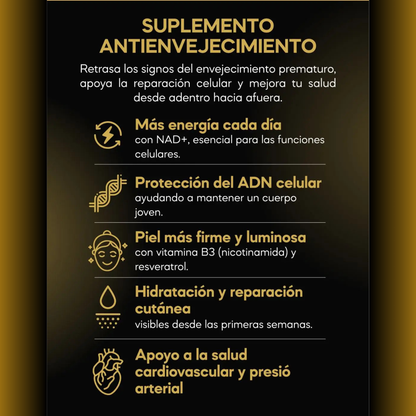 Combo x3 Transforma tu vida con la molécula que activa tu energía celular 💊
