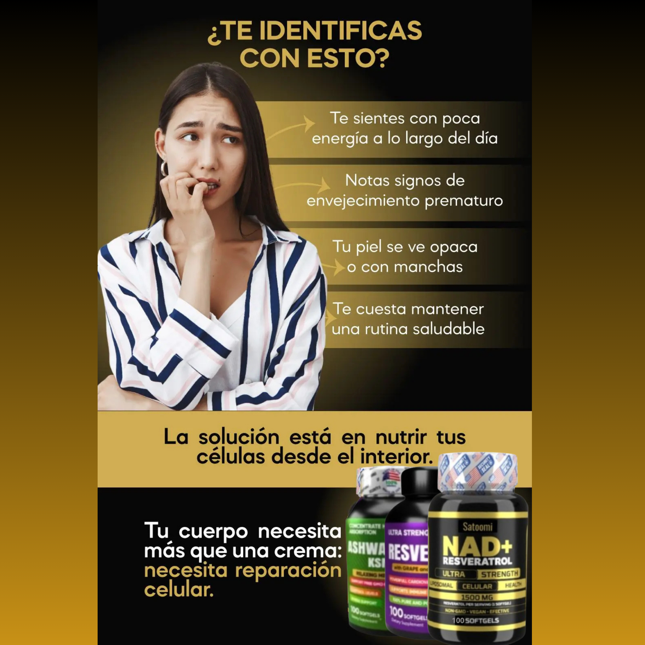 Combo x3 Antienvejecimento Celular