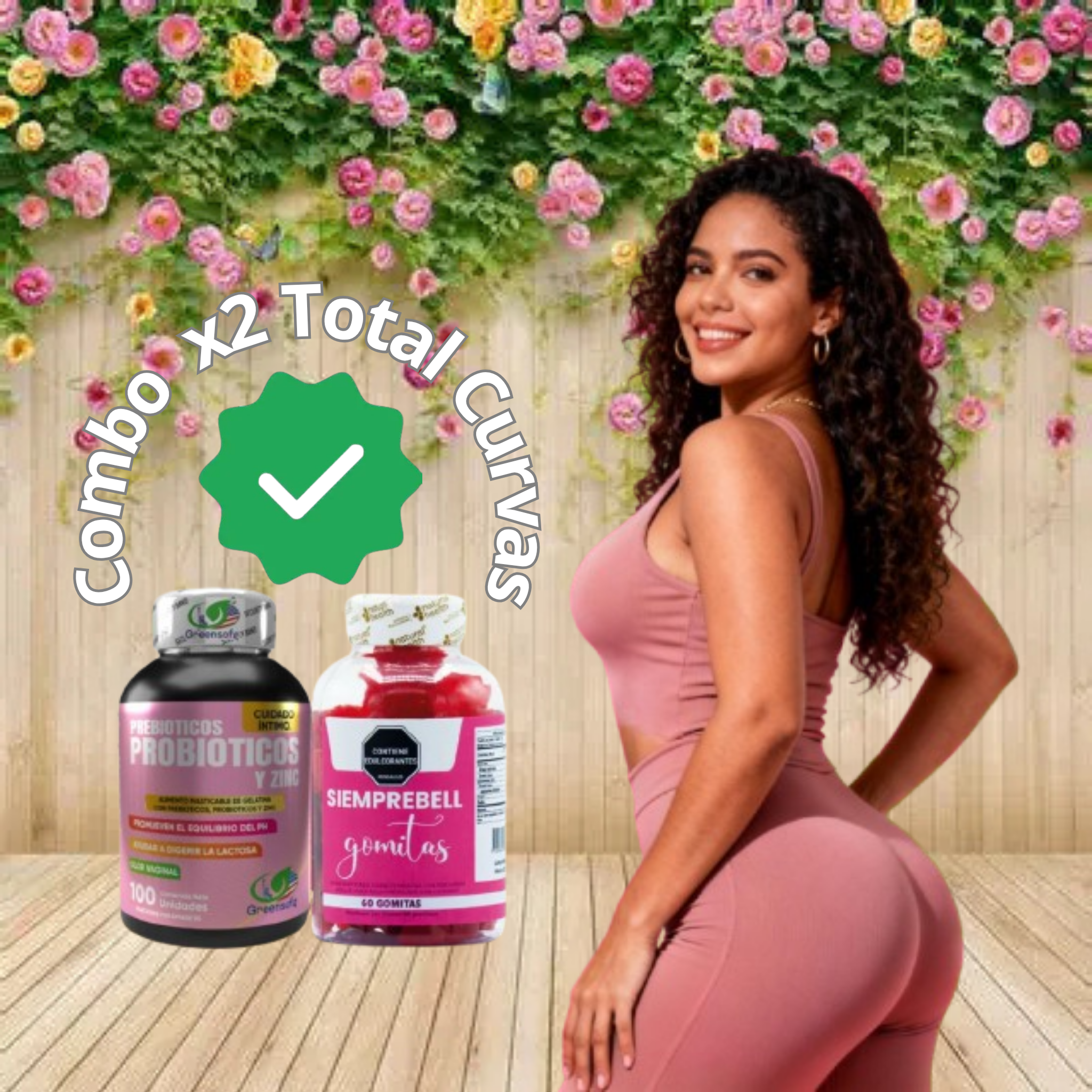 Combo x2 Potencia Glúteos Bustos y Piernas