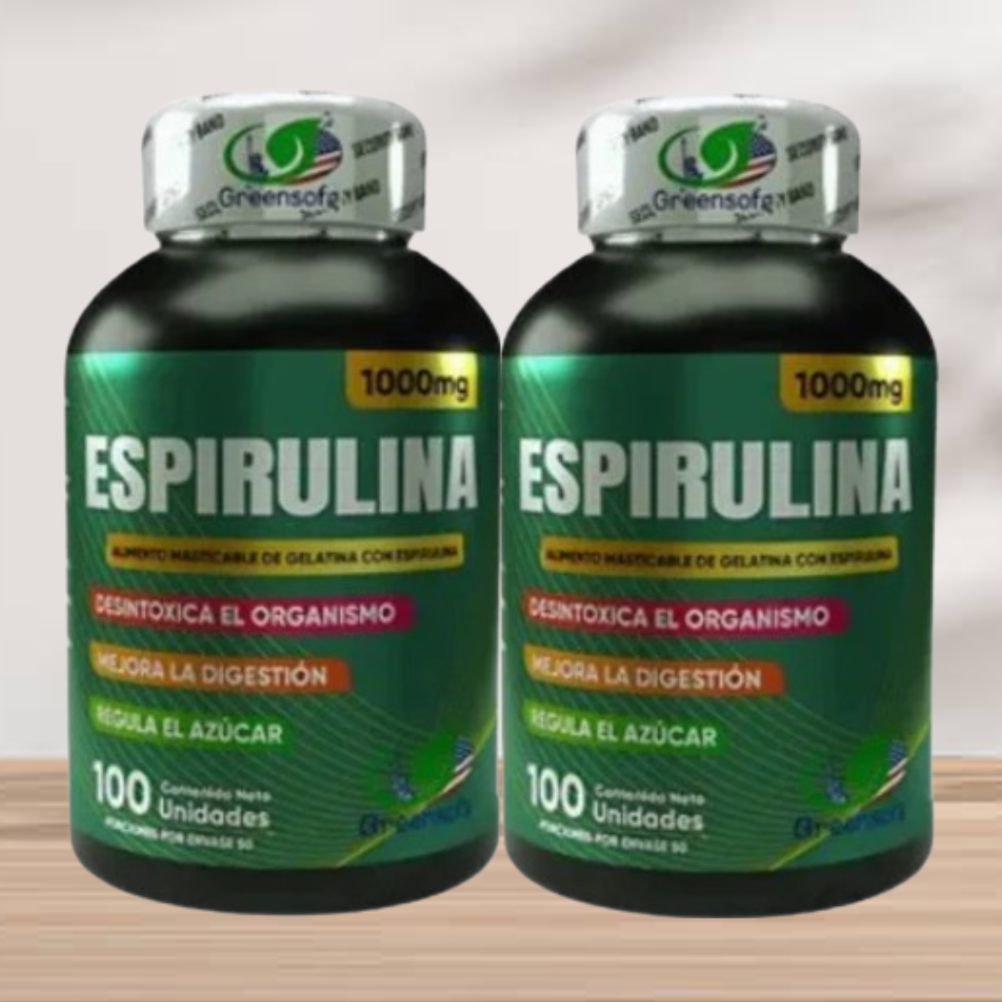 Combo x2  Espirulina Superalimento