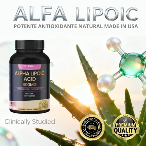 Antioxidante ALFA LIPOIC Total Health