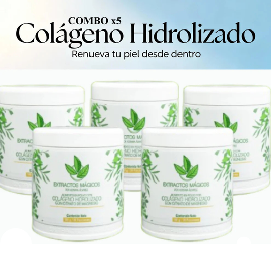 Combo x5 Piel Cabello y Uñas