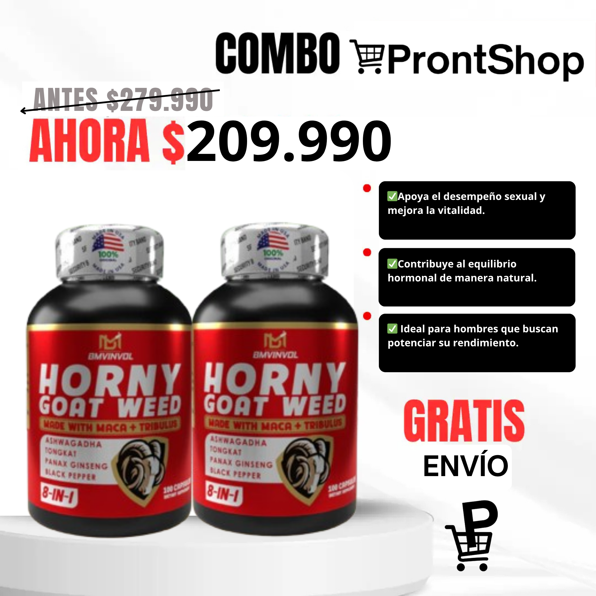 Combo x2 Hierba de La Cabra