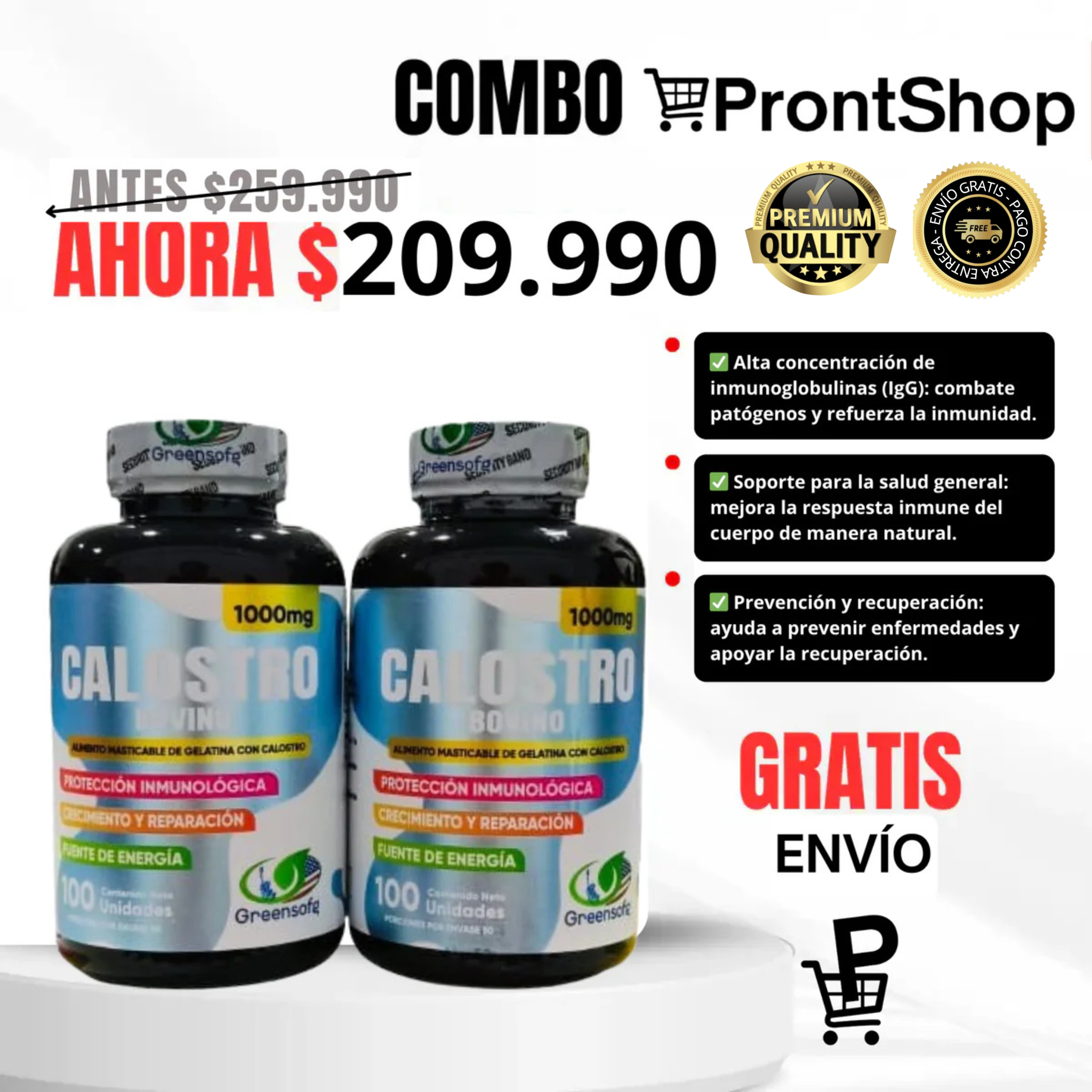 Combo x2 Recuperación Digestiva