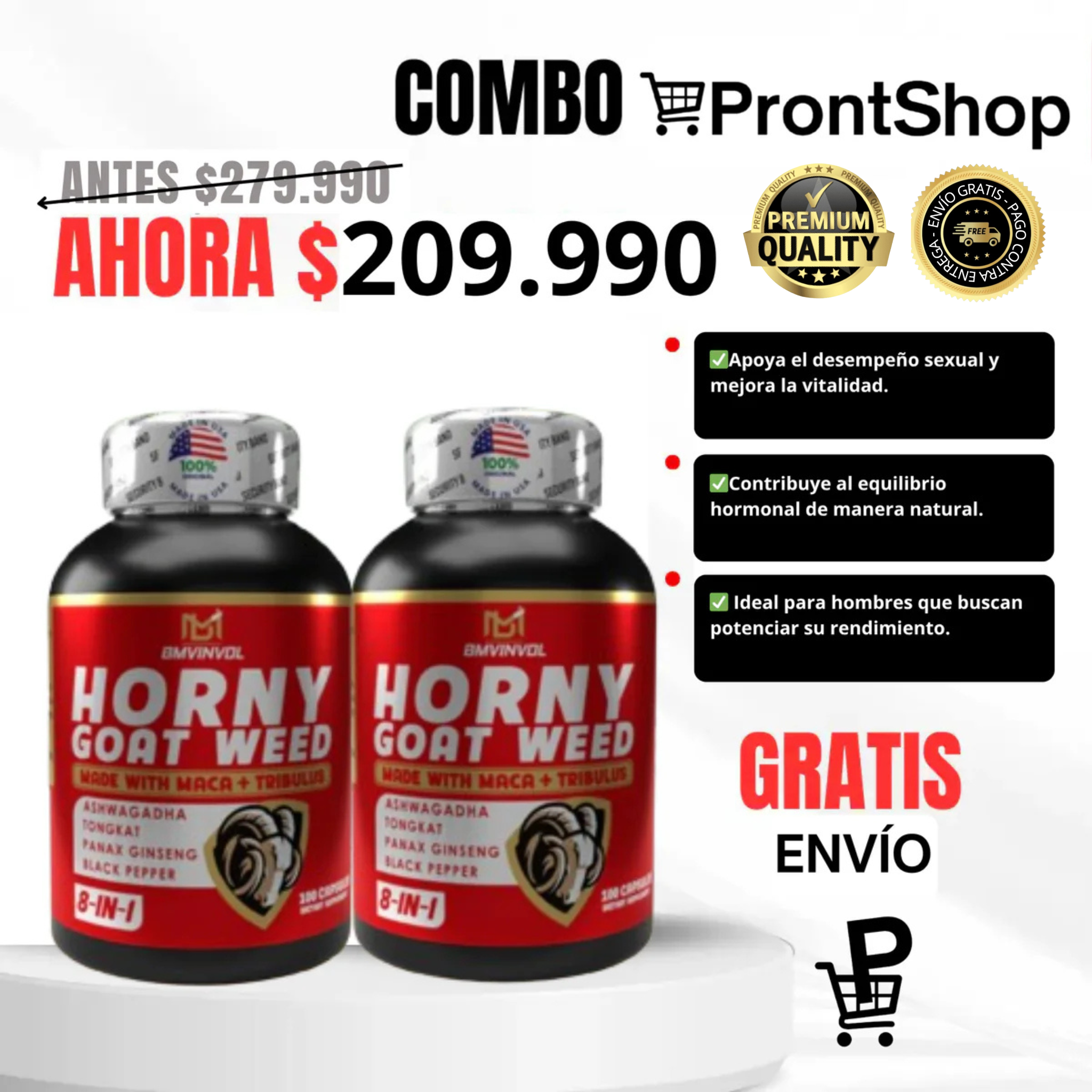 Combo x2 Hierba de La Cabra