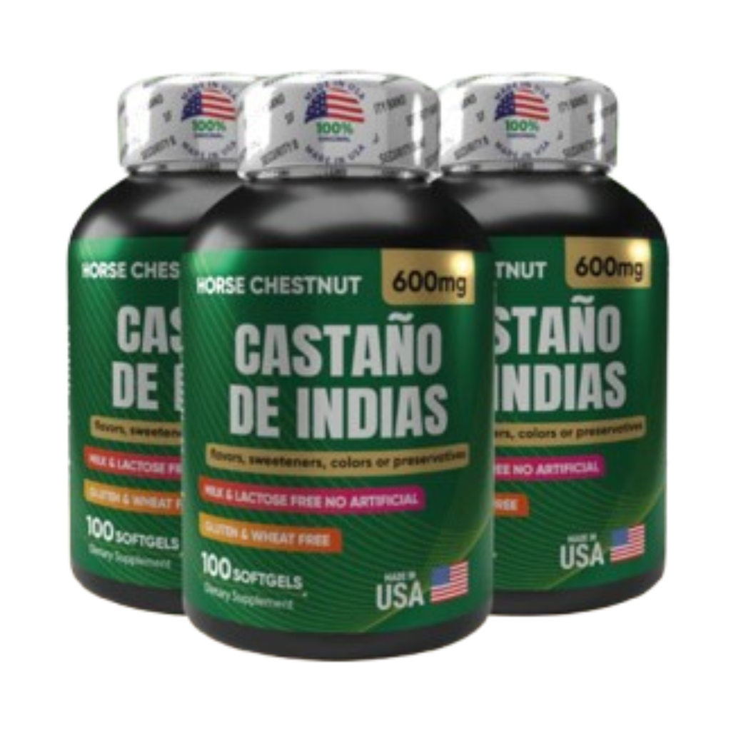Combo x3 Castaño de Indias Softgel