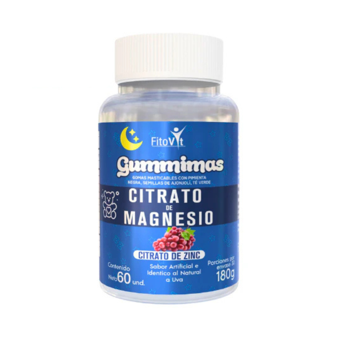 GOMITAS CITRATO MAGNESIO FITOVIT X60 UND
