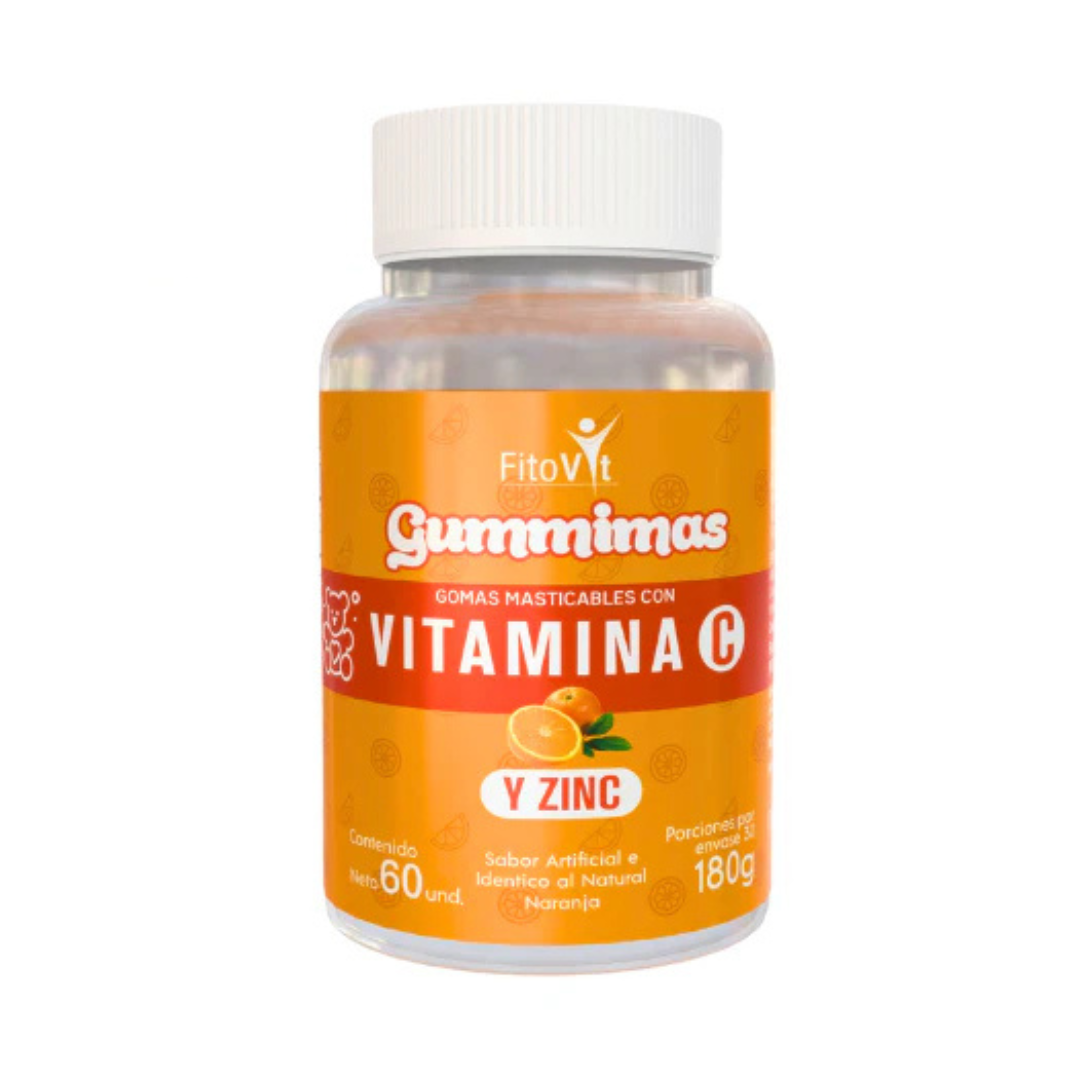 GOMITA VITAMINA C Y ZINC FITOVIT X60 UND